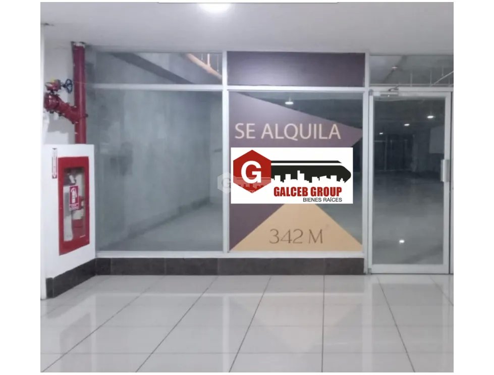 CENTRO COMERCIAL VILLA LUCRE / 342M / SOBRE VIA PRINCIPAL / PISO MEDIO