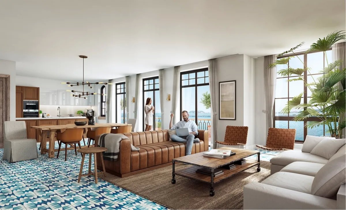 Oceanfront development of 55 apartments located in the heart of the hi...