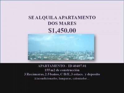 12532 - Dos mares - apartments