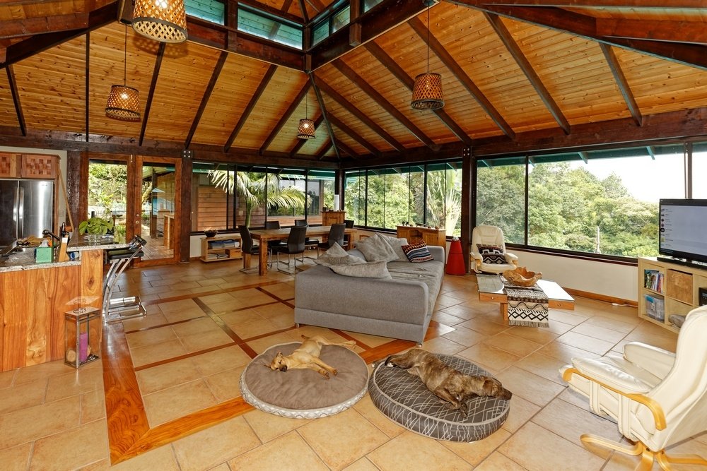 Exclusive Balinese pod house with ocean view - cool and comfortable
