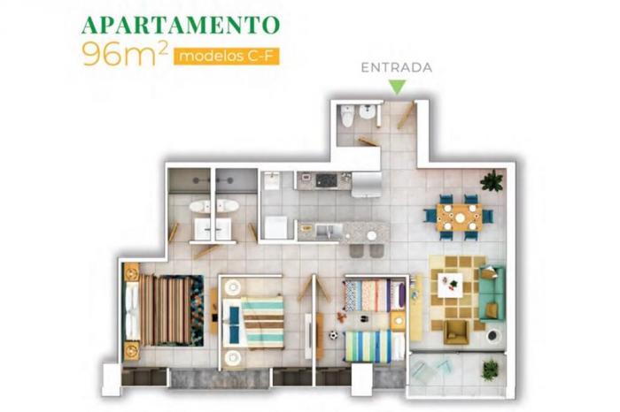 Venta de apartamento en condado del rey, panamá