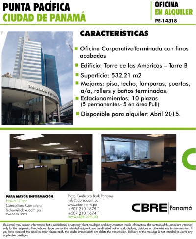 13806 - Punta pacifica - offices