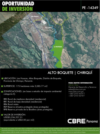 13835 - Alto boquete - lots