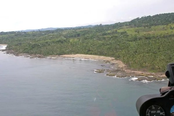 Caribbean beach front, private cove, Cocle del Norte, Colon