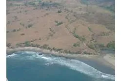 42 hectareas frente a playa en Playa Chumico Pedasi
