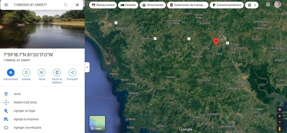 PROPERTY FOR SALE IN SONÁ, VERAGUAS. OF GREAT LENGTH 169 HA (417.60 ACRES).