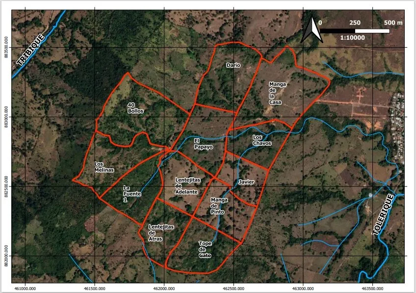 PROPIEDAD EN VENTA EN SONÁ, VERAGUAS. DE GRAN EXTENSIÓN 169 HA (417.60 ACRES).