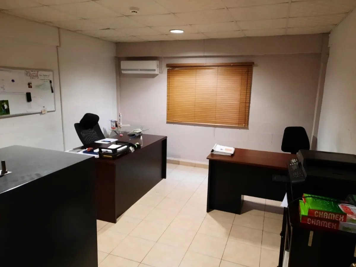 Huge workshop, offices and residential building on a large plot of land