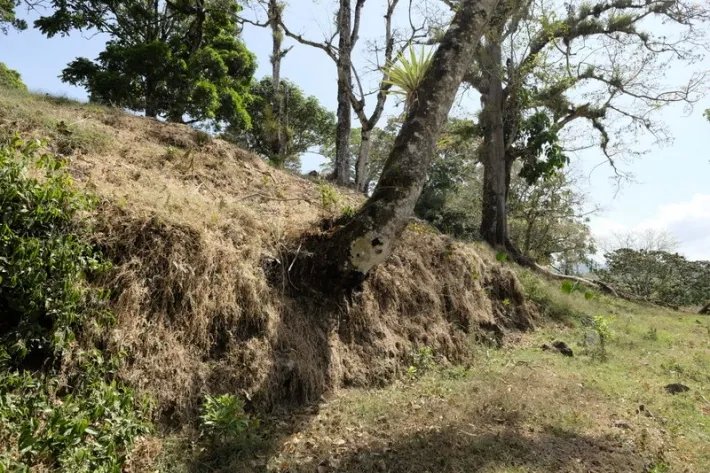 Cerro brujo - cerro eminente en el centro de volcan