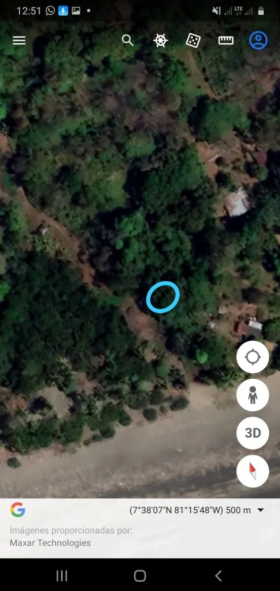 Lote en venta en veraguas, santa catalina.