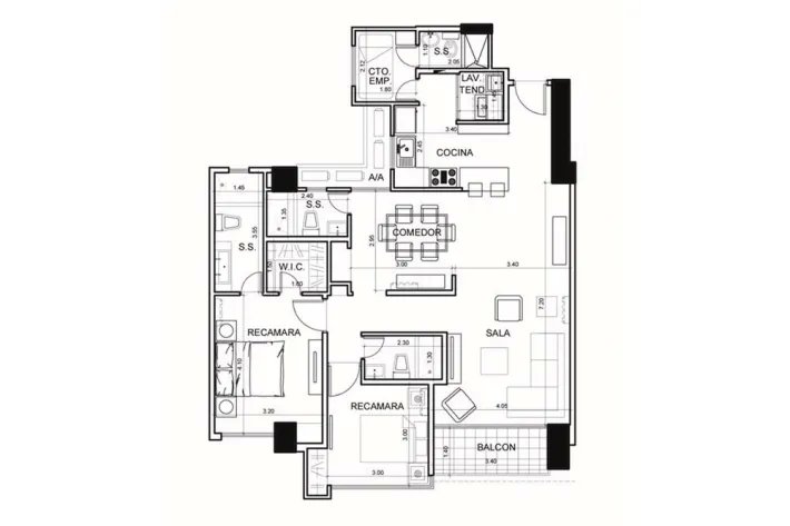 Venta de apartamento en coco del mar, san francisco, panamá