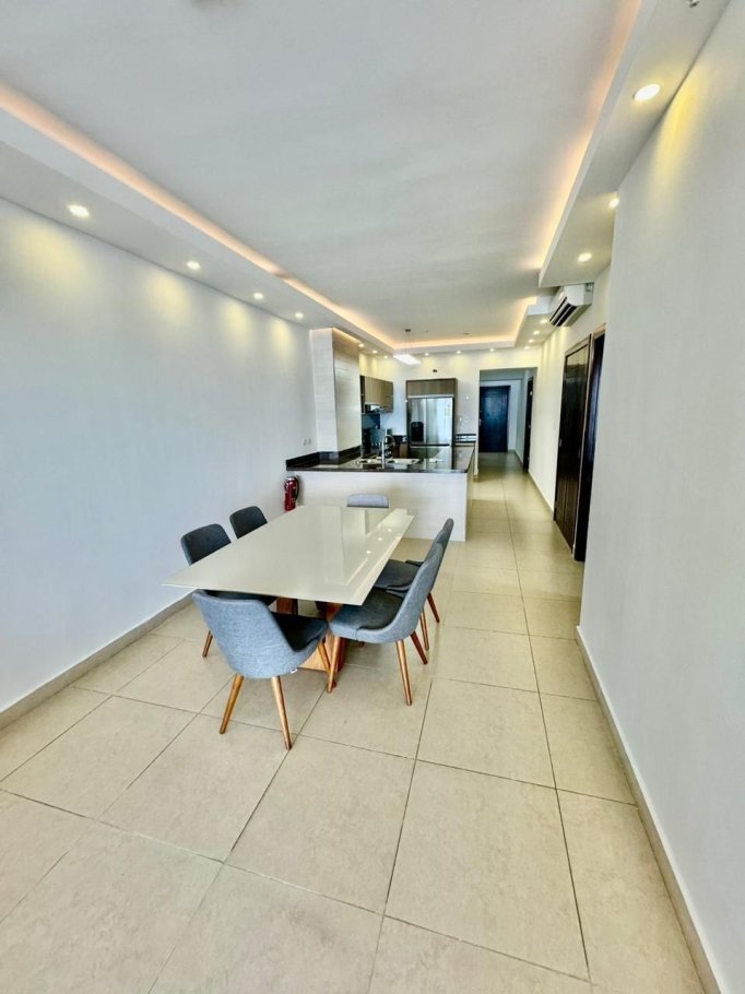 Venta de apatamento amoblado en ph rivage, ave. balboa