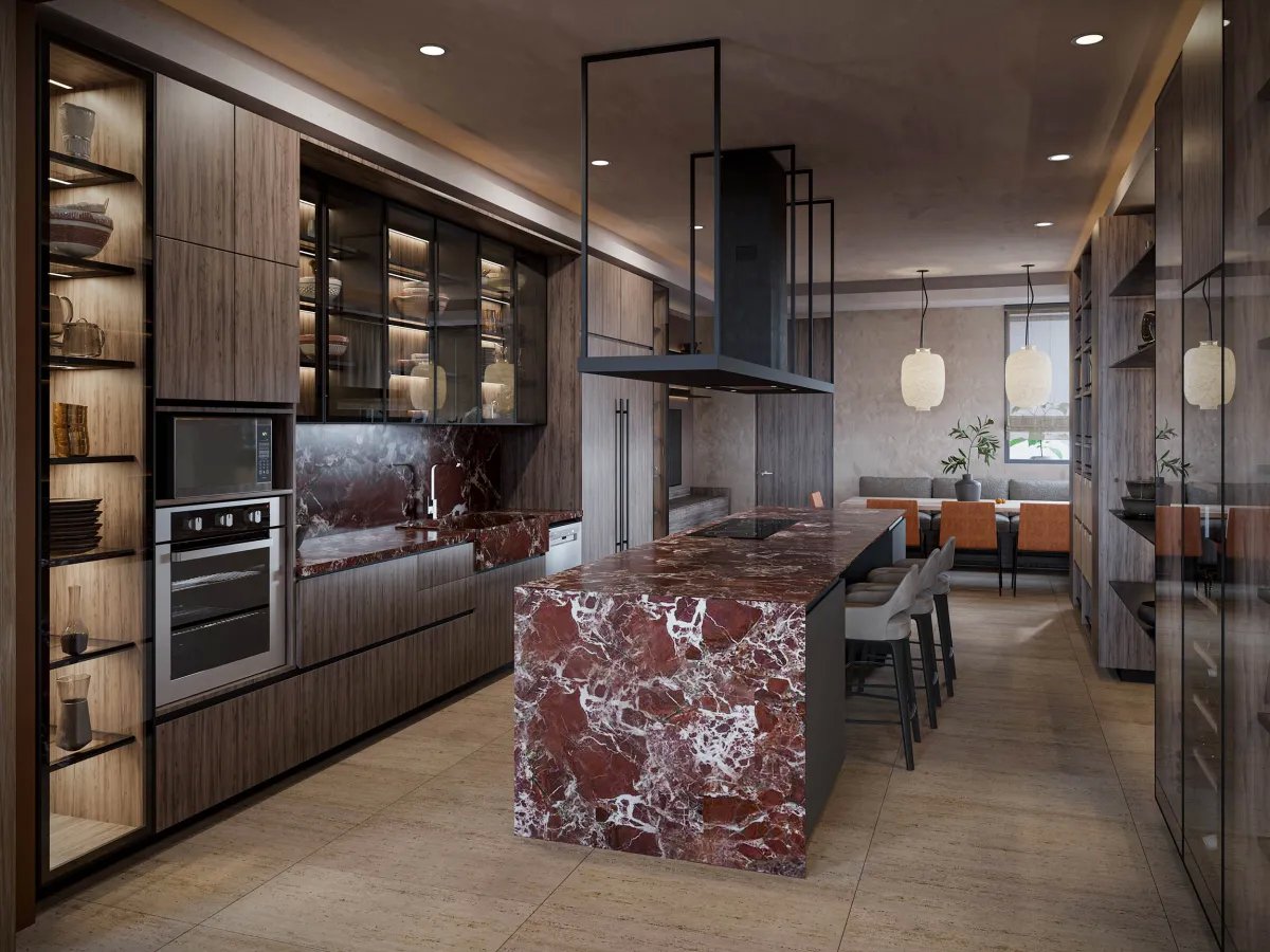 Penthouse for sale in ph tagua - modelo b - 49