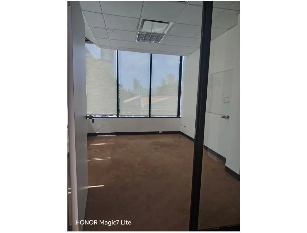 Alquiler de oficina 485m2 en edificio beta continental, obarrio