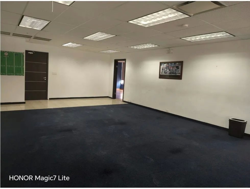 Alquiler de oficina 525 m2 en edificio beta continental, obarrio