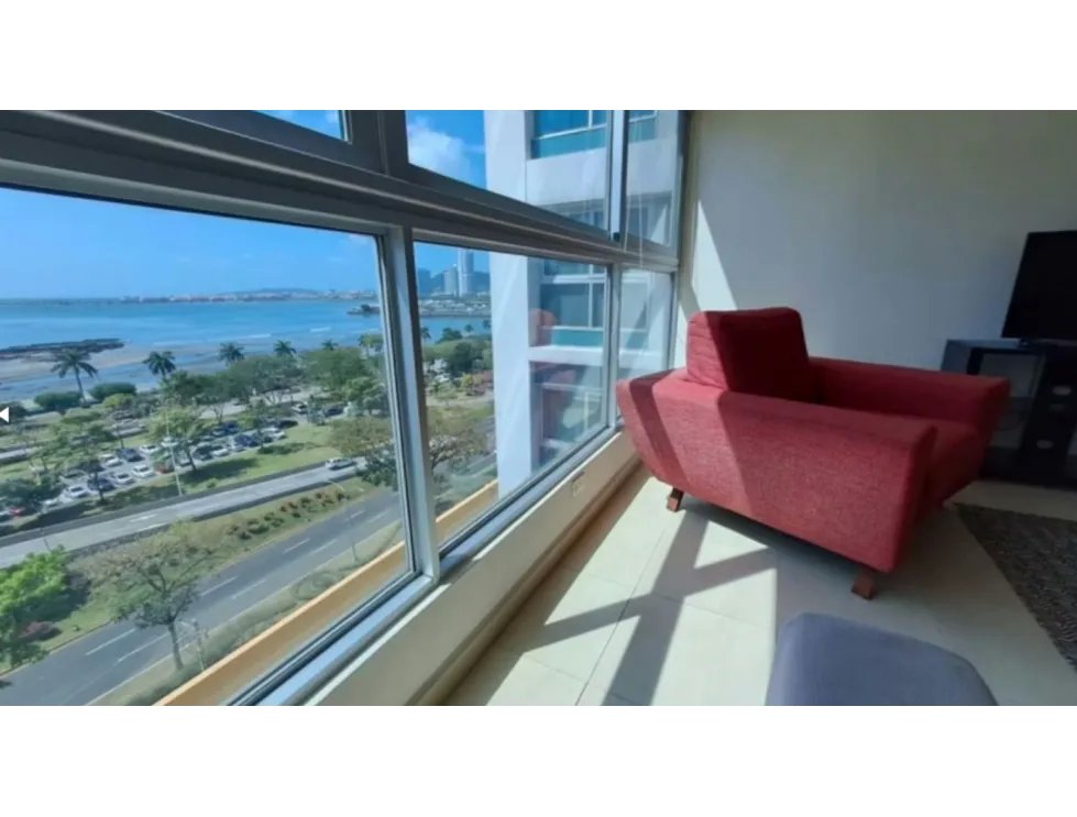 Apartamento amoblado en alquiler  ph grandbay, avenida balboa