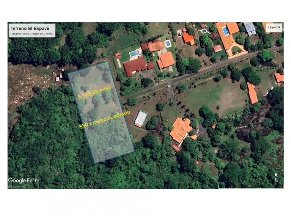 Venta de terreno campestre en el espavé, chame