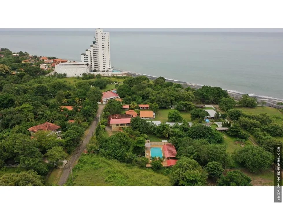 Venta de propiedad de playa en gorgona, panamá.