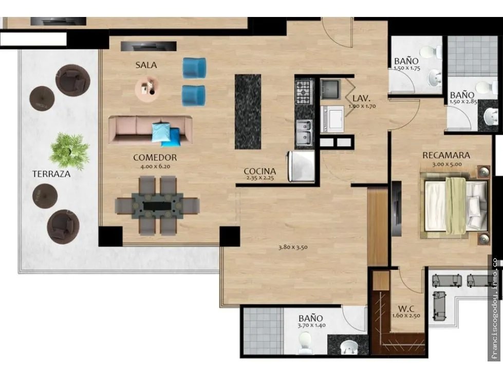Apartamentos en venta, costa del este