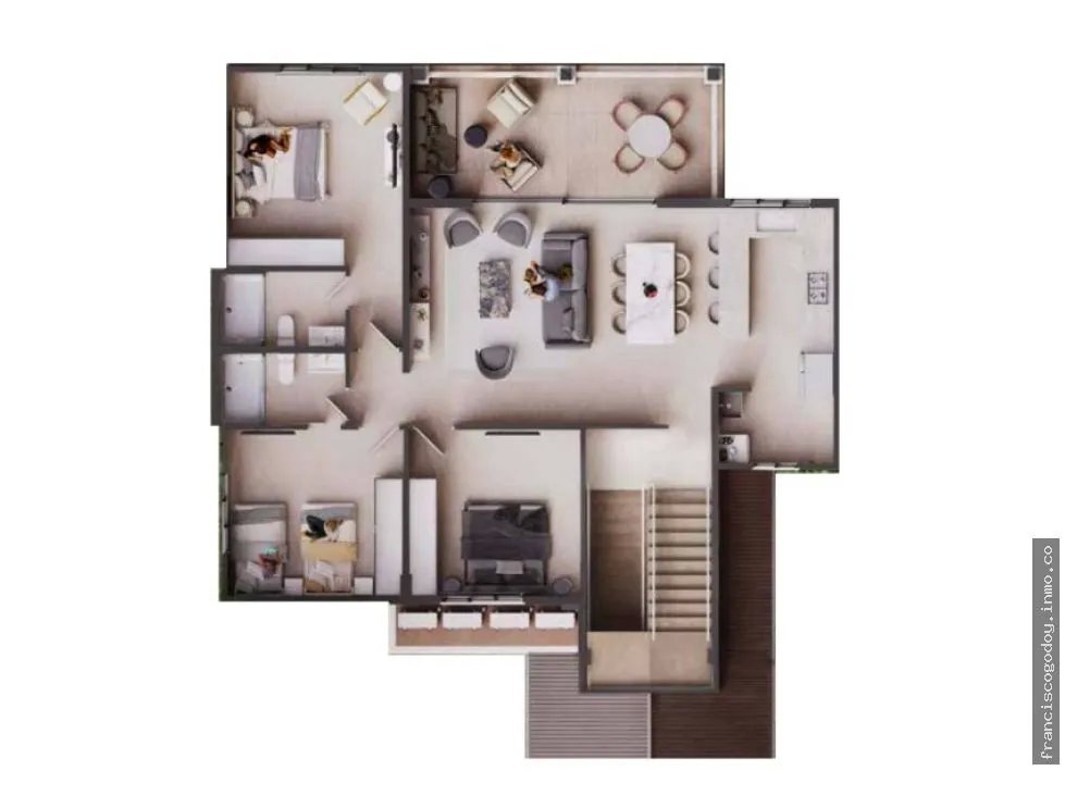 Venta de apartamento en bijao, beach club