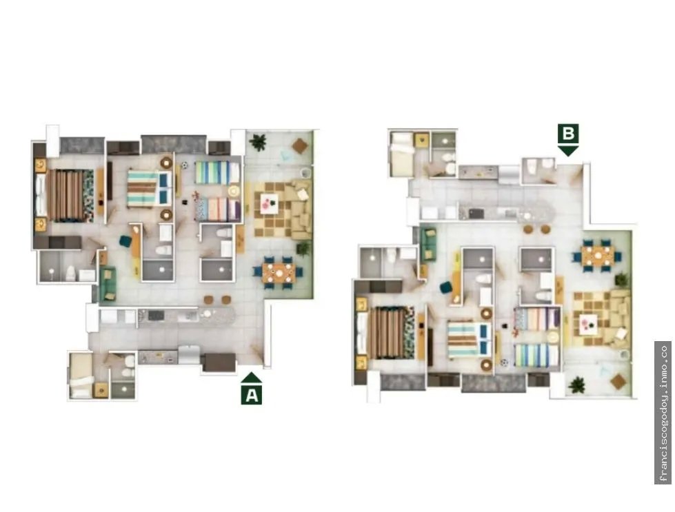 Venta de apartamentos en condado del rey