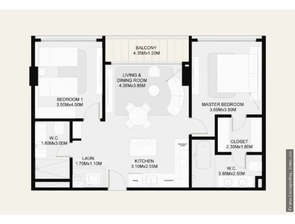 Apartamento en venta, obarrio