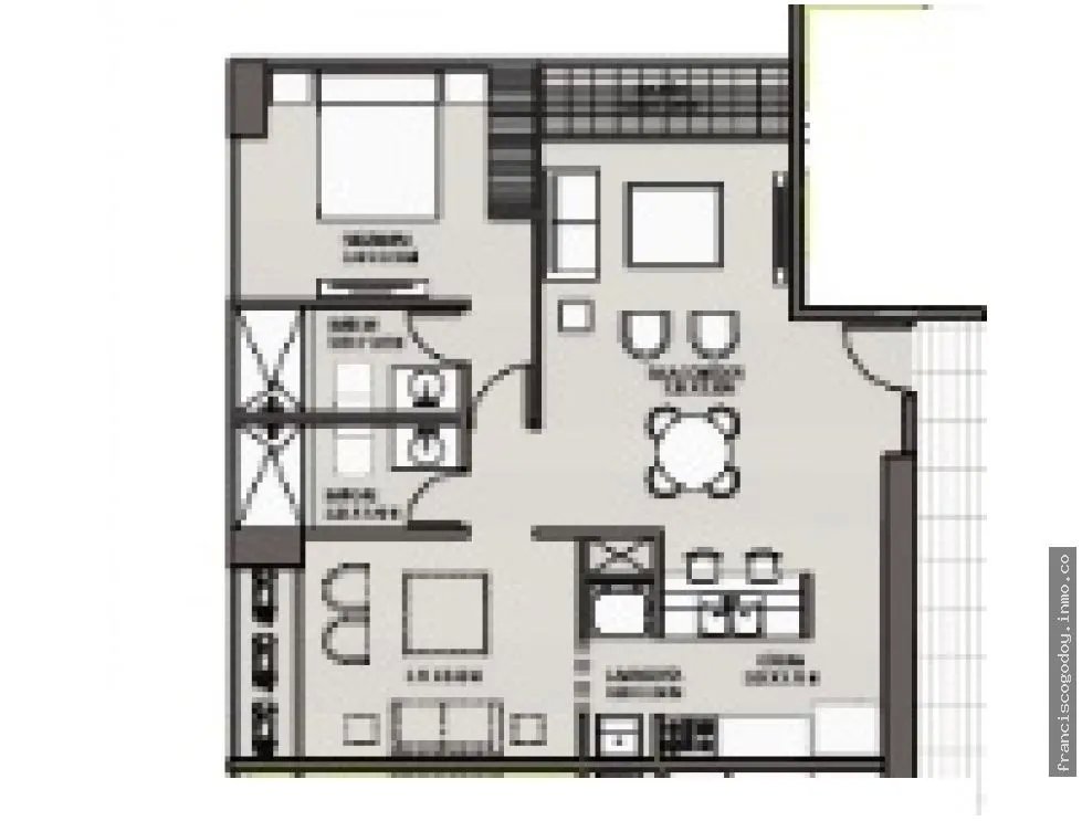 Apartamento en venta en urb. edison park