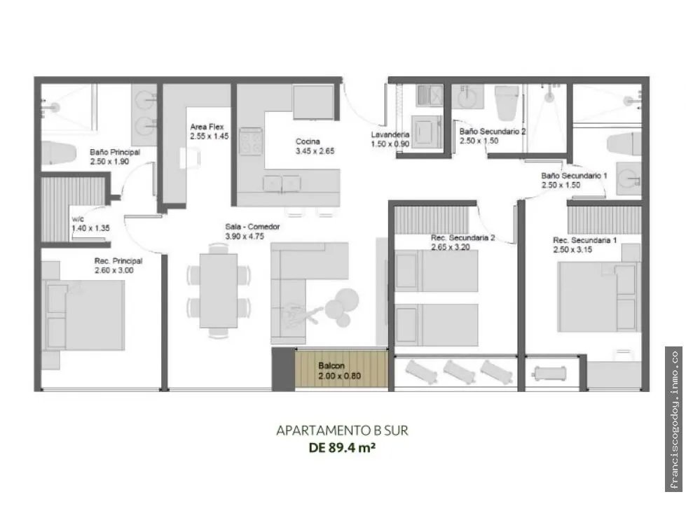 Venta de apartamento en edison park, ciudad de panamá