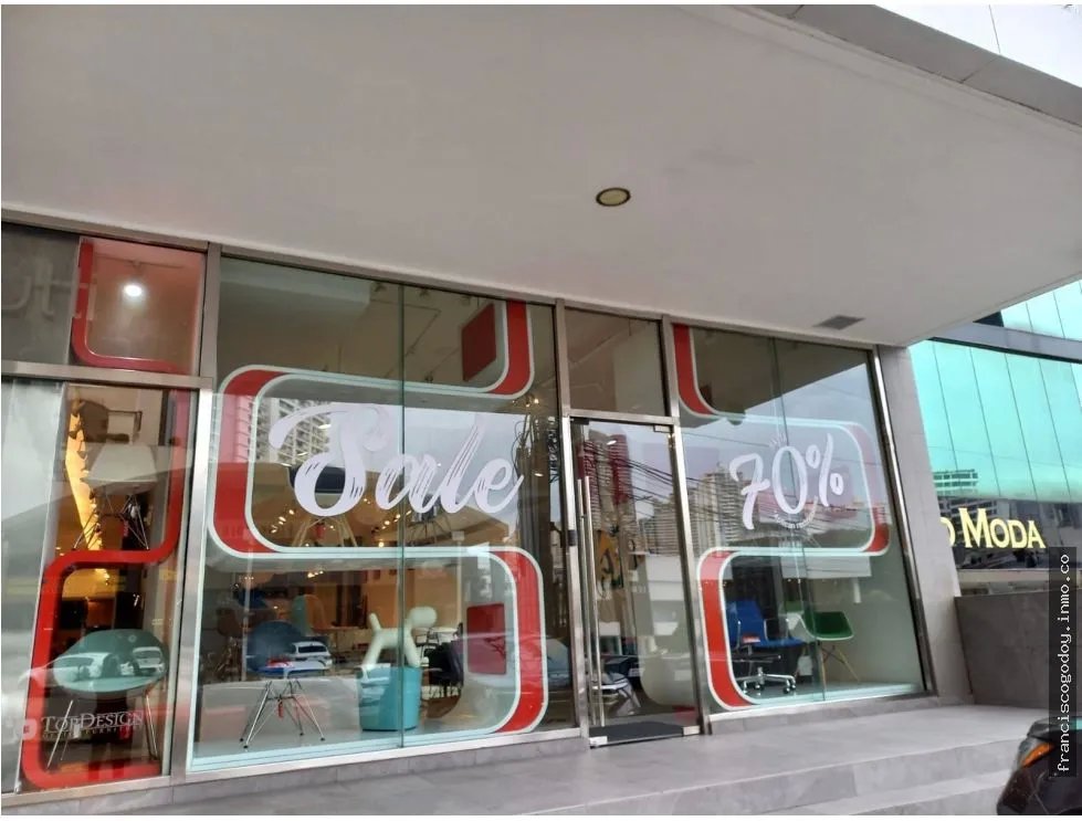 Local comercial en alquiler  avenida samuel lewis, obarrio