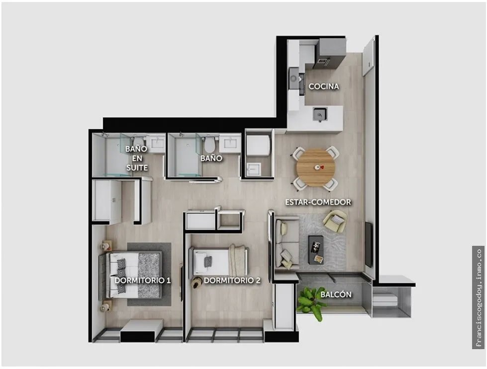 Venta de apartamento en hato pintado  ciudad de panamá