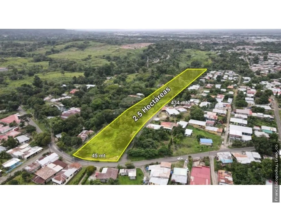 Venta de lote en la rana de oro, pedregal - panamá