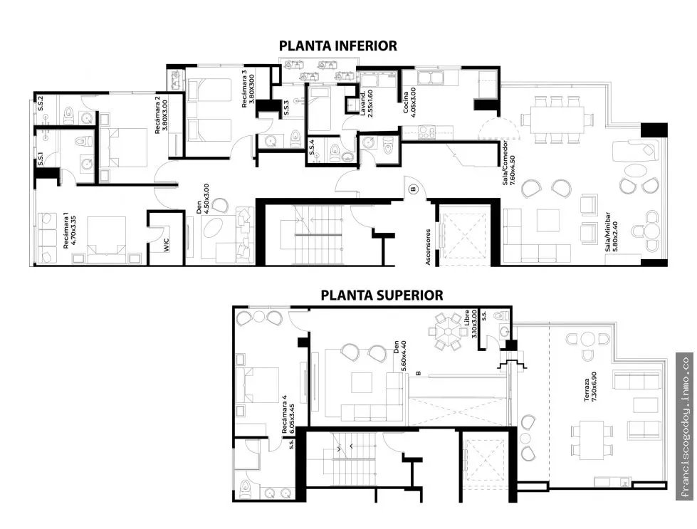 Venta de apartamento en bella vista