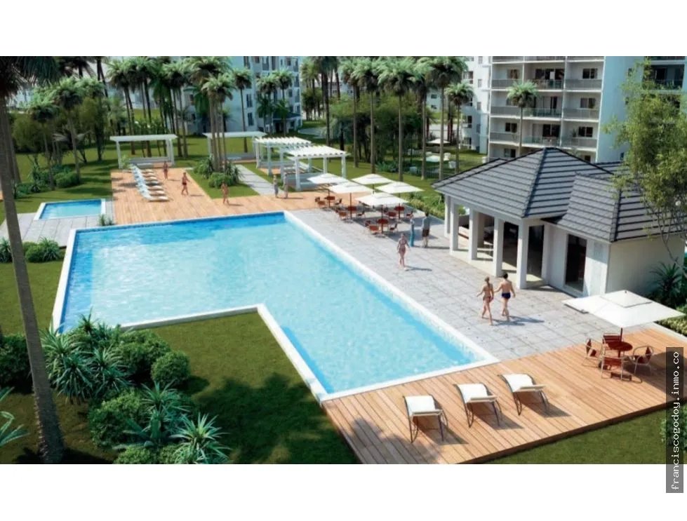 Venta de apartamento en bijao, beach club