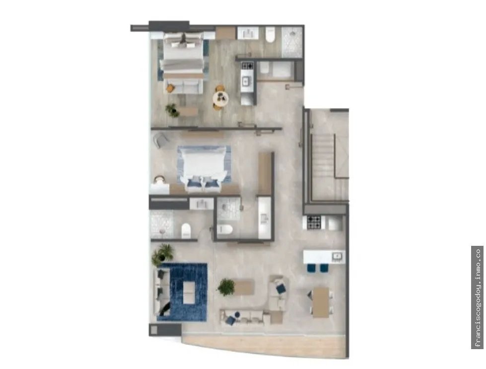 Venta de apartamento en playa bonita