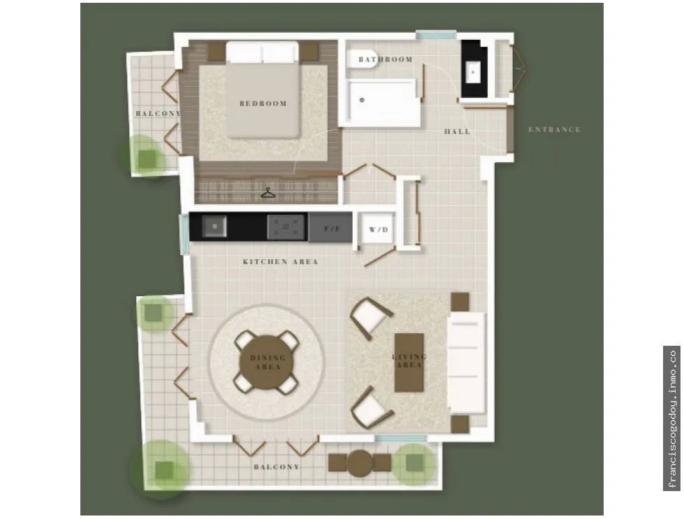 Venta de apartamentos en el casco antiguo
