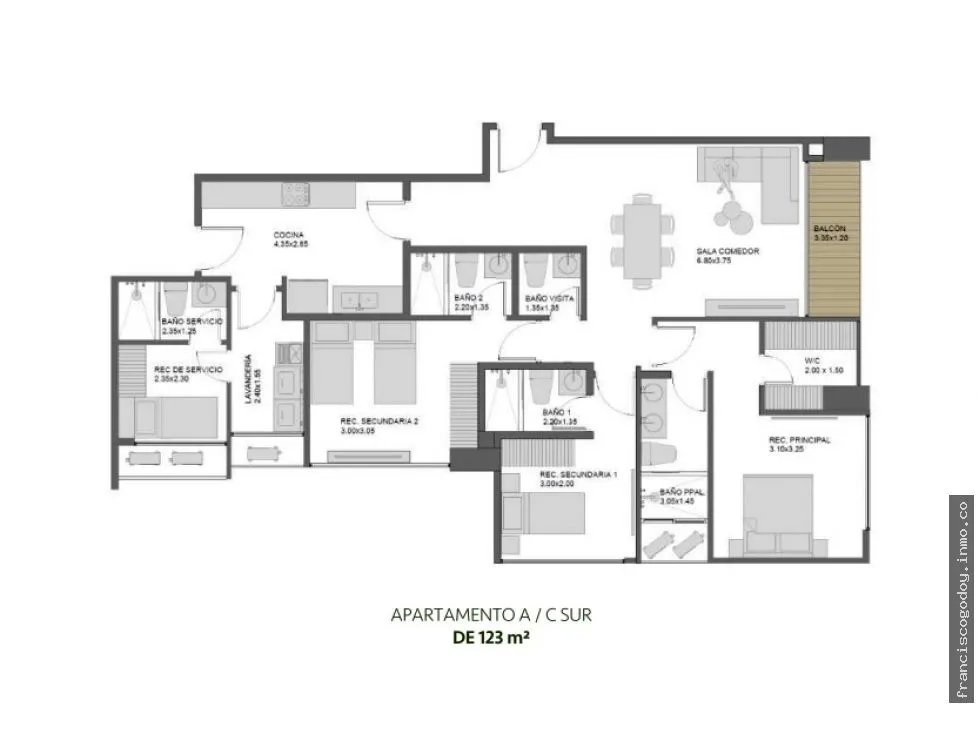 Venta de apartamento en edison park, ciudad de panamá