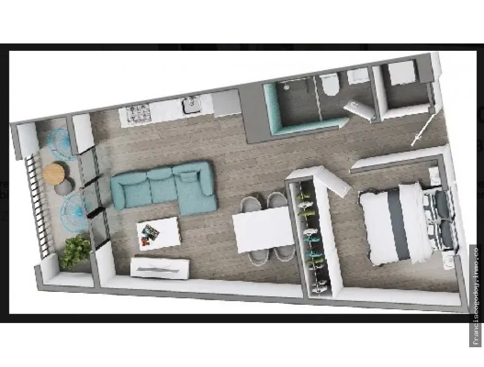 Apartamento en venta en el casco antiguo