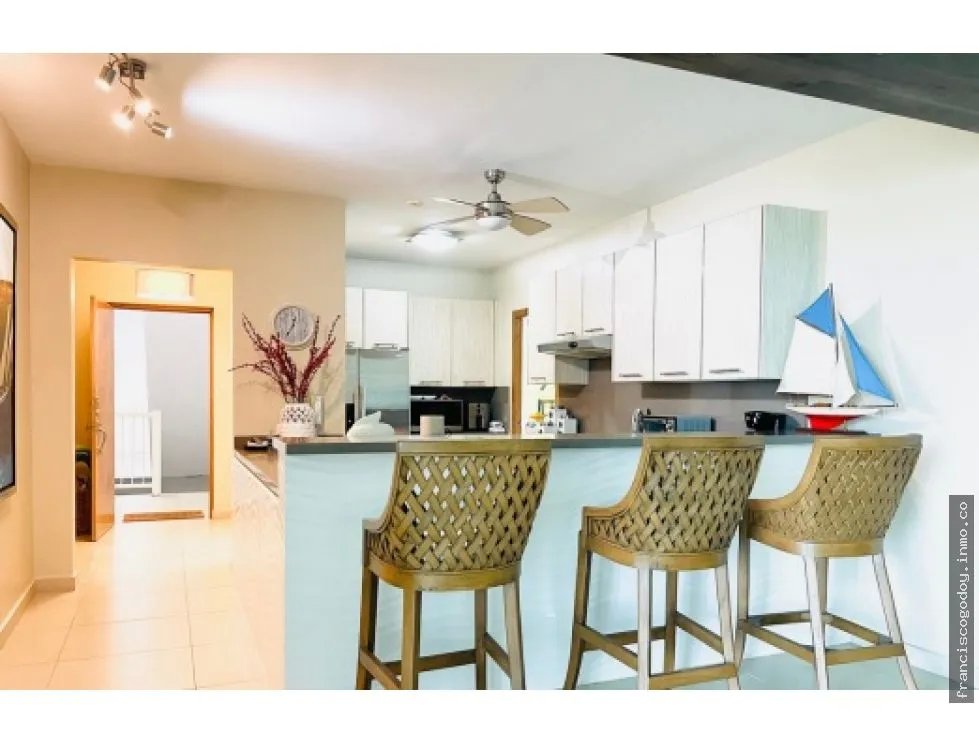 Apartamento en venta, bijao beach club, residences
