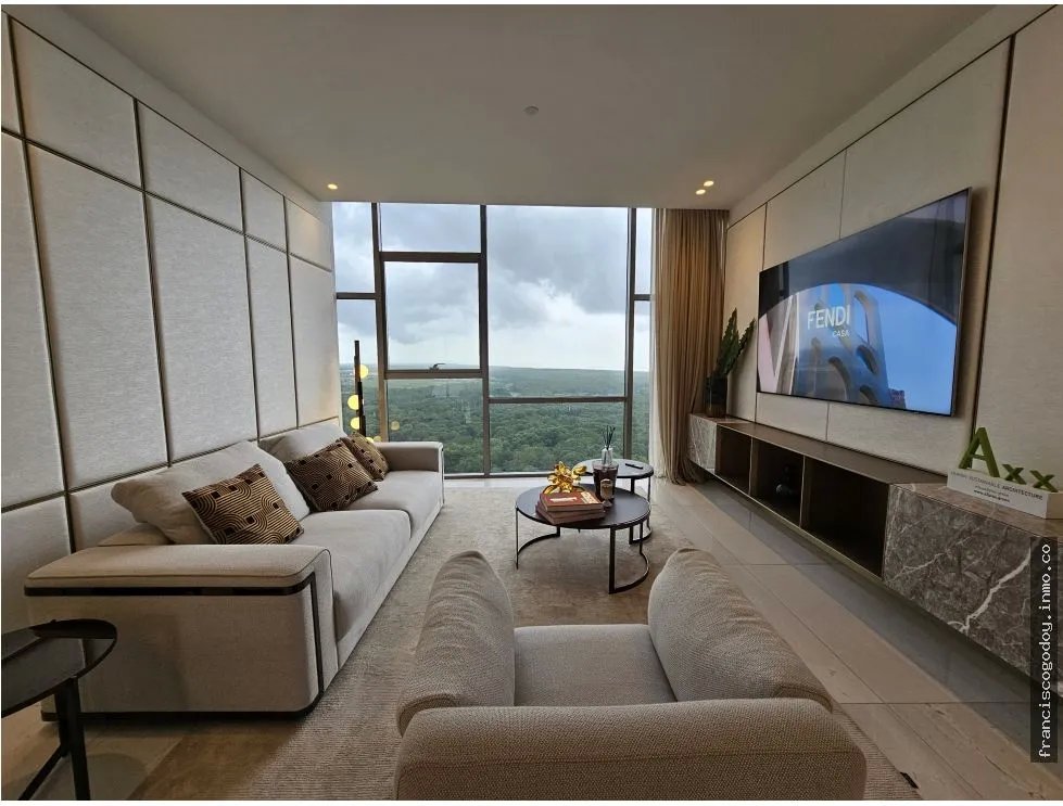 Apartamento en venta la maison by fendi casa en santa maría