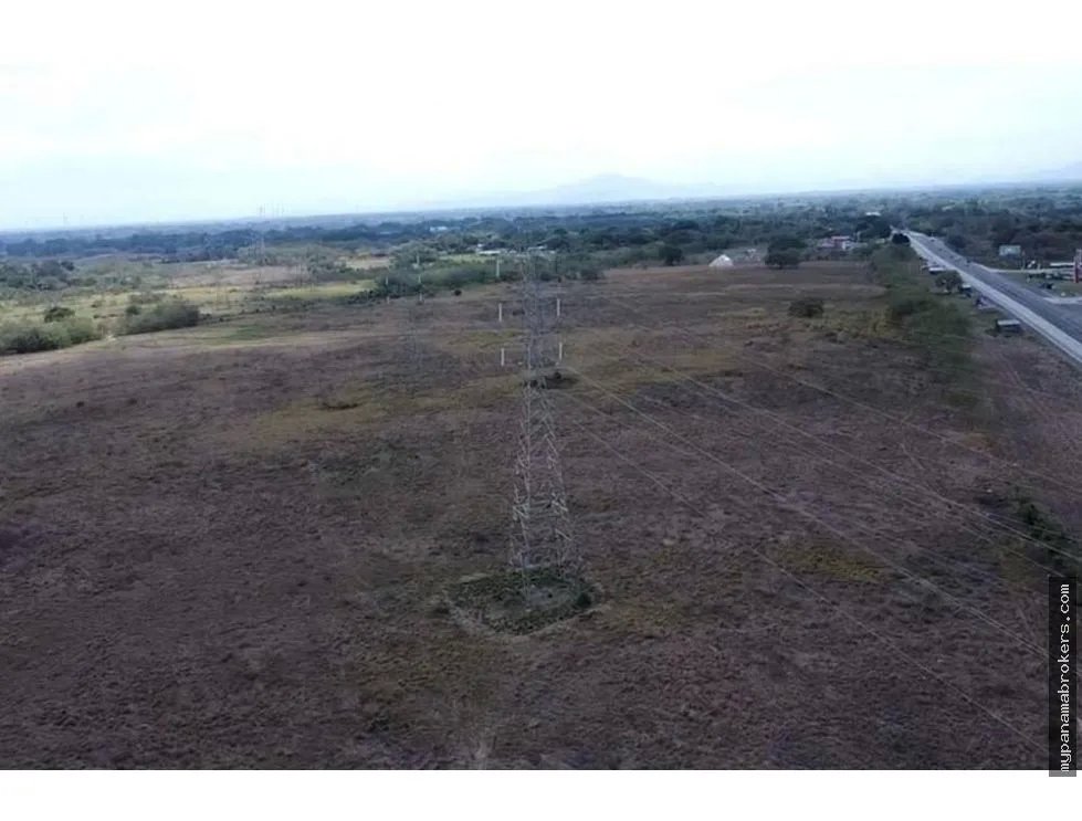 Se vende finca frente a la panamericana en antón, coclé