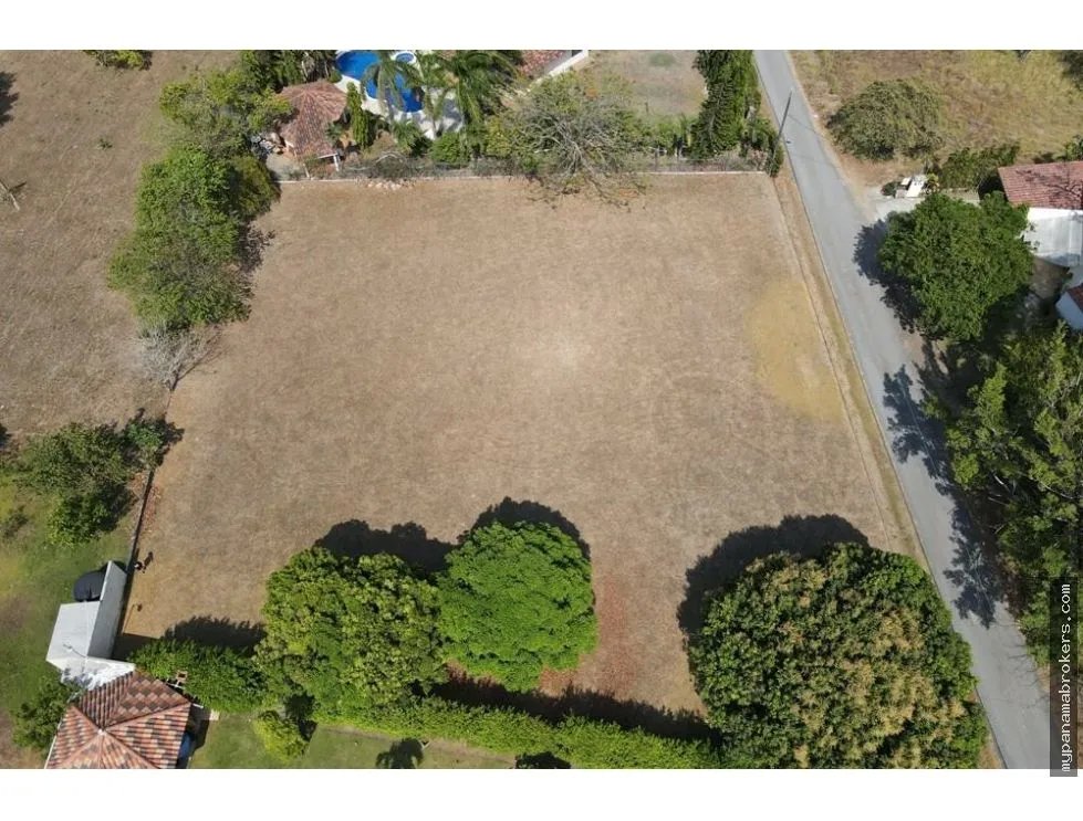 Se vende lote en club de golf, coronado, chame