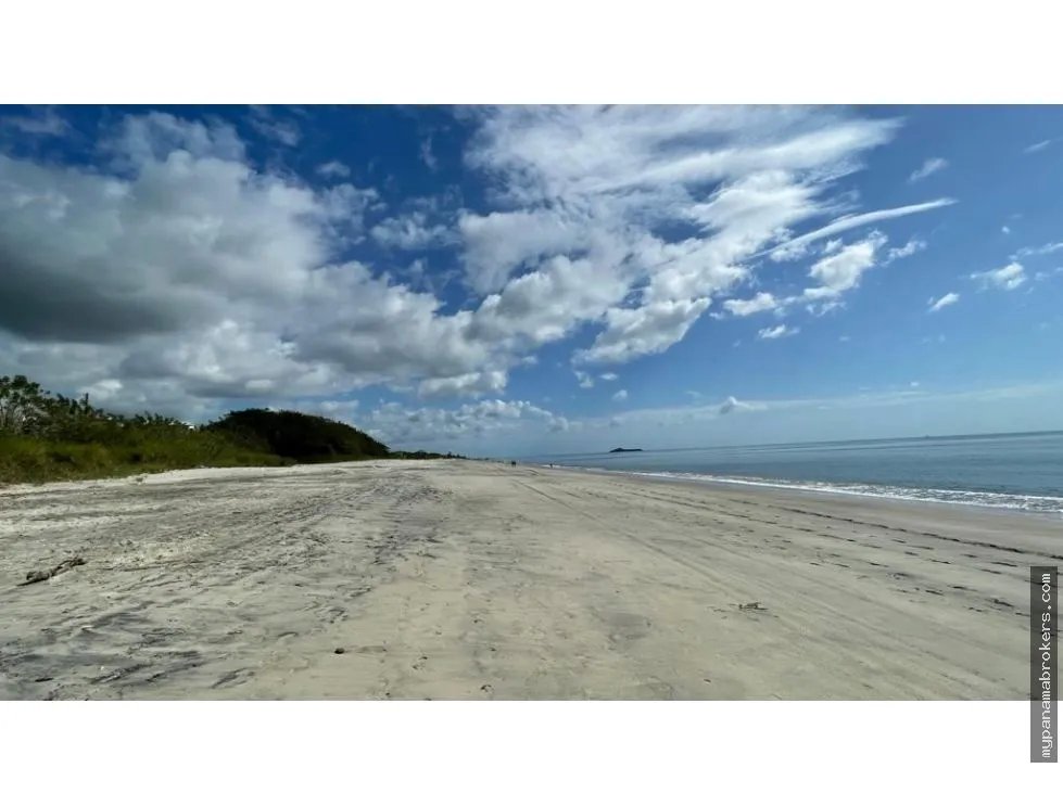 Se venden lotes frente al mar en juan hombron, río hato
