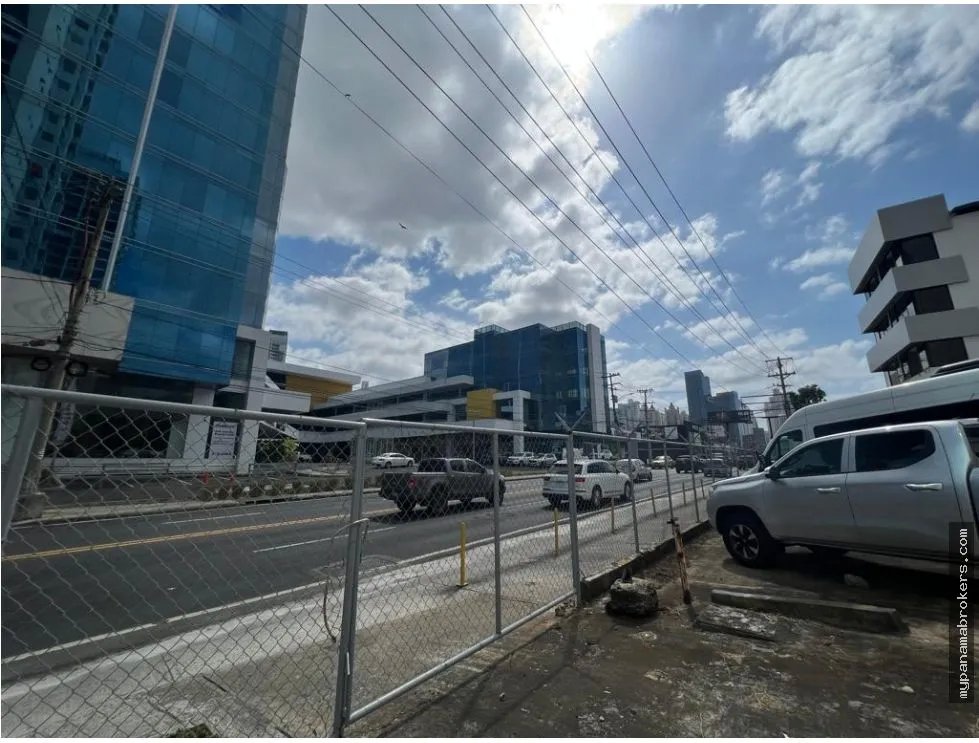 Se vende lote en obarrio, bella vista