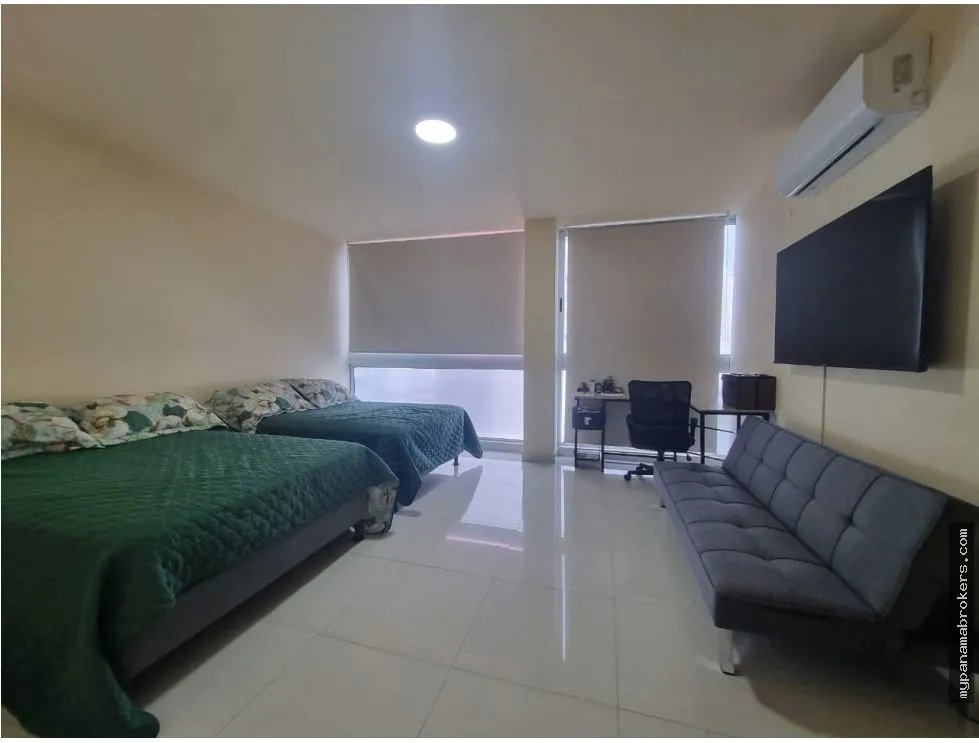 Venta.o.alquiler de apartamento semi amoblado en san francisco, panamá