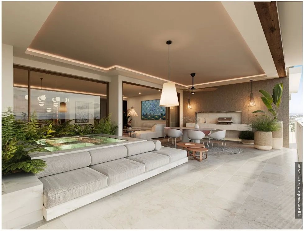 Venta de apartamento de lujo en alamar en buenaventura, panamá