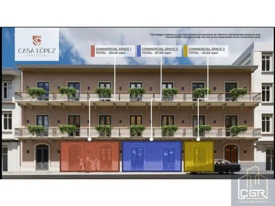 VENTA DE LOCAL COMERCIAL EN PH CASA LOPEZ ANTIGUA ,CASCO