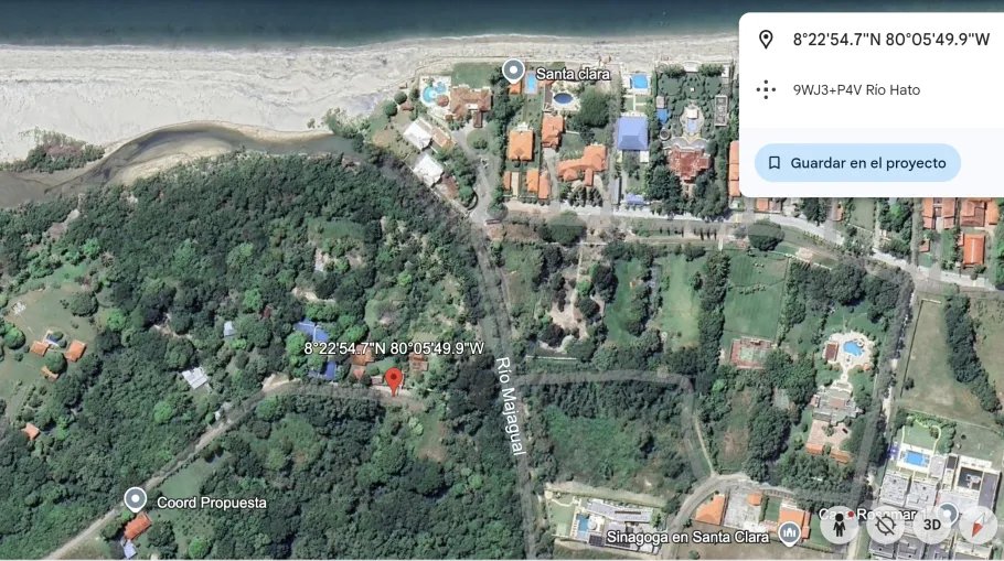 Venta de Terreno de Playa en Rio Hato 8,790 m2