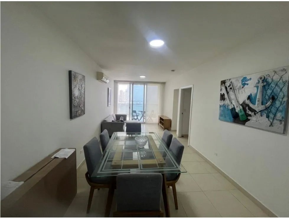 Alquiler de apartamento amoblado en PH White Tower, Av. Balboa