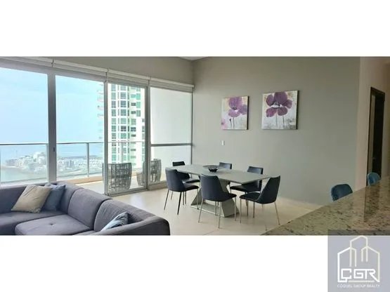 VENTA O ALQUILER DE APARTAMENTO AMOBLADO PH OCEANAIRE PUNTA PACIFICA
