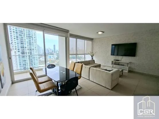 VENTA DE APARTAMENTO AMOBLADO PH OCEANAIRE PUNTA PACIFICA